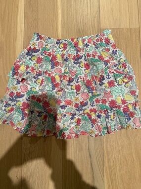 Mini Boden Under the Sea Ruffle Skirt